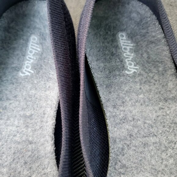 Allbirds Womens Tree Breezers Ballet Flats 7 Navy Knit Lightweight Sustainable - Picture 7 of 12